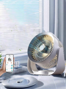 Portable Mini Desk Fan Silent USB Charging Cooling Bedroom Office Desktop Air Circulation Fan Long Battery Life Portable Air Conditioner Fan T2025