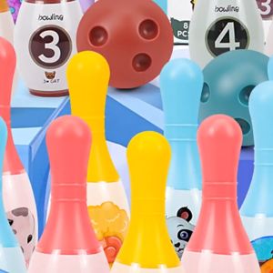 Bowling Playset ของเล่นเด็ก ชุดโยนโบว์ลิ่งสำหรับเด็ก มินิโบว์ลิ่ง ของโบว์ลิ่งเด็ก