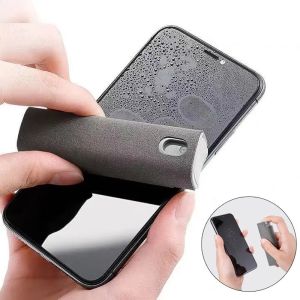 2 in 1 Screen Cleaner Spray Bottle Set Mobile Phone Pad Tablet PC Computer Microfiber Cloth Wipes Cleaning Glasses Wipes