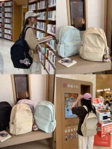 Girls Large Capacity Student Backpack Casual Travel Double Shoulder Bag New 2025 Teenage Version Elementary School Bag