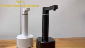 Rechargeable Electric Water Dispenser Pump Automatic Drinking Water Bottle Pump With Stand Foldable Water Bottle Pump Water Dispenser
