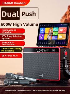 HUABAO | Outdoor KTV & Dance Audio System Speaker with Microphone