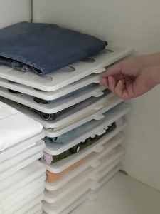 Clothes Folder Lazy Folded Clothes Office Files Household Wardrobe Organizer Storage Clothes Wardrobe Clothing Divider