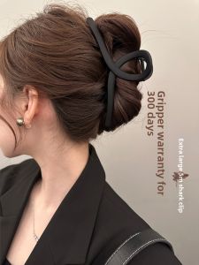 Large Size 15cm Hair Claw Womens 2025 New High-End Feeling Big Shark Clip Hair Clip for Back of Head Fashion Hair Accessories