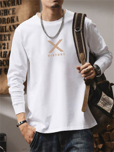 JIANMUJI | Winter Long Sleeve Cotton T-shirt 260g