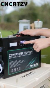 【SELANGOR Ready Stock】ENERTZY Portable Power Station Generator Supply 350W/650W/1000W AC 220V Output Emergency Usage Pasar Malam Niaga Mudah Alih Elektrik Backup Battery For Home Powerbank Large Capacity Camping Outdoor Activities