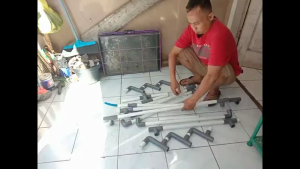 Instalasi Hidroponik Set 2 1/2 inch 40 lubang