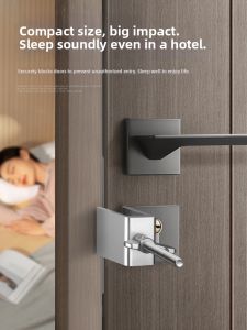 Door Stop Security Device For Home And Hotel
