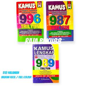 Kamus Lengkap Bahasa Inggris Dilengkapi TENSES - Berwarna Kecil