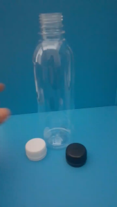 (108pcs) 350ML Botol juice+ Cap Putih@Hitam Botol Kosong/ juice/ jamu/ minuman/ mineral deret kilang