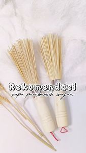 BOSSLU Sapu Pembersih Wajan / Kuali Tradisonal Bamboo Cooking Clean Tool Serbaguna