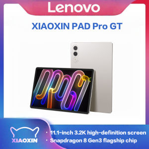 Lenovo Xiaoxin Pad pro GT 11.1 128GB 256GB Snapdragon 8 Gen3 144Hz 3.2K LCD 13MP Camera 8860mAh 68W Charging Tablet