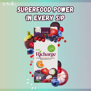 Richarge (Mangosteen Pomegranate Cranberry Blueberry and Black Carrot)