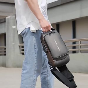 High-End Quality Cross Body Bag For Men Multi-Purpose Waterproof Shoulder Bags Hiking Hunting Bag Hand Bag#M01