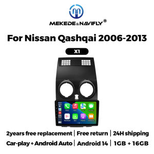 Wireless Carplay Android Autoradio For Nissan Qashqai J10 2006-2010 2011 2012 2013 Car Radio Car Intelligent System Head Unit