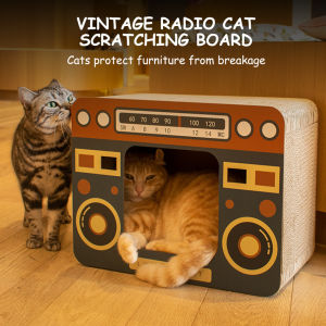 Cat Litter Cat Scratching Board Grinding Claw Cat House Cat Villa Corrugated Paper Wear Resistant Shavings Cat Scratching Board Vertical Cat Scratching Board Nest
