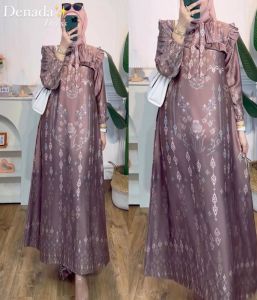 DENADA DRESS|GAMIS DI*R SILK ORY|GAMIS WANITA|DRESS TERBARUGAMIS WANITA PREMIUM|GAMIS WANITA TERBARU|GAMIS ELEGANT MEWAH|GAMIS WANITA MODERN|BATIK PUTRI NURMA