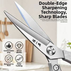 Zhang Xiaoquan | Stainless Steel Food-Grade Kitchen Shears for Cutting Poultry Bones