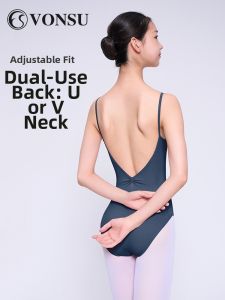 VONSU | High-waist Integrated Ballet Leotard Practice Wear
