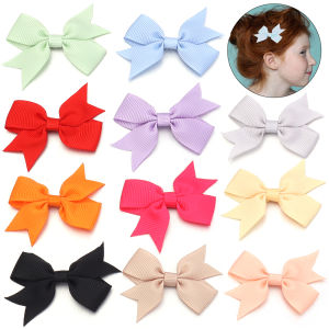 50 Pcs/Lot 4.5*6cm Fresh Pink Ribbon Bows Small Size Satin Ribbon Bowknot Flower Craft Decoration Handwork DIY Party Decoration