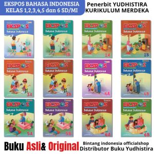 YUDHISTIRA - EKSPOS BAHASA INDONESIA SEMESTER 1 & 2 KELAS 12345 DAN 6 SD/MI KURIKULUM MERDEKA