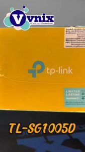 TP-LINK TL-SG1005D SWITCH HUB 5PORTS GIGABIT PORT รองรับ Auto MDI / MDIX รับประกันตลอดการใช้งาน By Vnix Group
