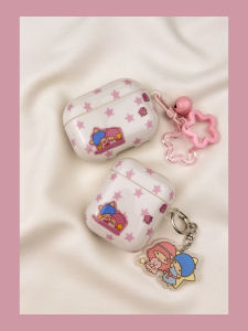 Cute Star Twin Airpods4 Protective Case Wireless Bluetooth  pro Earphone Shell Second Generation Third Generation Aipods2 Airpodpro Fourth Generation