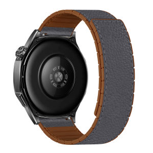 18/20/22mm Silicone Leather Strap For Huawei Watch GT6 GT5 GT4 GT3 GT2 46mm 41mm Magnetic Bracelet For Huawei GT6 5 3 Pro 46mm