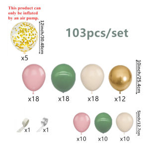 Sage Green and Vintage Pink Balloon Arch Garland Set Engagement Parties and Room Decorations