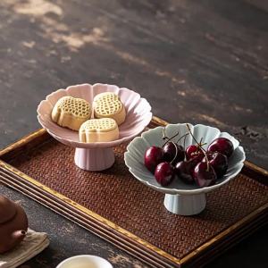Dĩa Đựng Món Ăn Trái Cây và Trà Phong Cách Zen Trung Quốc