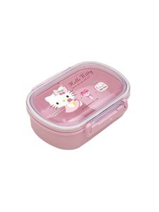 Sanrio | Kawaii 580ml Hello Kitty Hộp Cơm Trưa Nhiều Lớp Hộp Đựng Cơm Di Động Cho Trái Cây Dã Ngoại Công Suất Lớn Hoạt Hình Gia Dụng Tốt