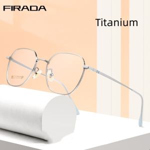 ตาหรูหราแฟชั่นย้อนยุค 2072H FIRADA ขนาดใหญ่สำหรับผู้หญิง 3 หมาย กรอบแว่นตา