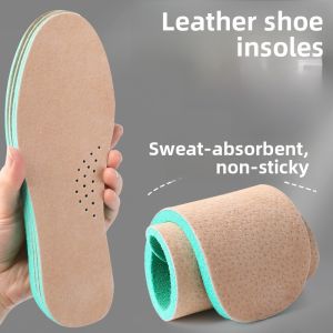 XIANZHAO | Leather Shoes Cushioning Insoles Mens Special Genuine Pig Skin Soft Bottom Comfortable Long Standing No Tired Summer Breathable Sweat Absorbent Men Style