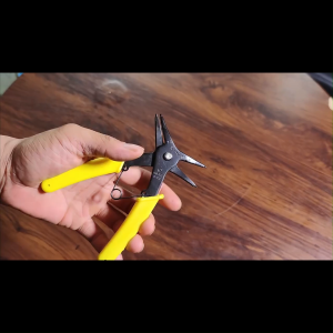 1 Pcs 2-In-1 Dual-Purpose Circlip Pliers Internal And External Circlip Pliers Spring Disassembly Circlip Pliers Internal And External Clamp Dual-Purpose Maintenance Tool