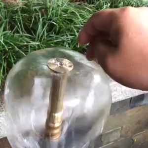 Fountain Pond Nozzle 1/2\" 3/4\" Kepala Nozzle Sprinkler Adjustable Bahan Kuningan Nosel Air Mancur Kolam Model Payung / Jamur