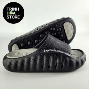 Trinh Hoa Store - Dép Quai Ngang Nam Nữ Chốt Cài Xuyên Đế Big Size Siêu Nhẹ Và Bền - Hàng Chính Hãng - TH575-2B