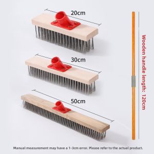 CHIZHIDU | Steel Wire Concrete Moss Removal Floor Brush