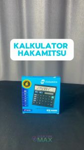 Hakamitsu Kalkulator CT-512 12 Digit / Calculator Check & Correct Dual 2 Power