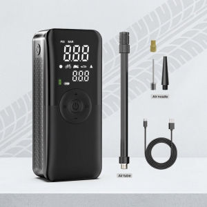 Portable Rechargeable Digital Air Pump Stonego Car Motorcycle Bicycle Ball Inflator Cordless Compressor