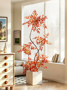 LIANYOU | Red NanTian Bamboo Fake Tree for Indoor Decorations