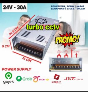 Power Supply Adaptor 24V 30A / Trafo PSU 24 Volt 30 Ampere