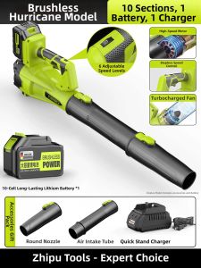 ZHIPU | High Power Lithium Battery Industrial Blower Dust and Snow Removal