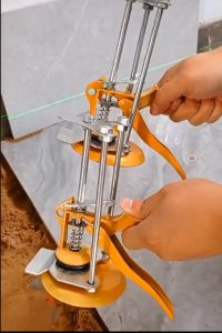 Bộ 10 Kích nâng gạch ốp lát tường - con đội kê gạch men ốp tường Loại 1 trụ và 3 trụ
