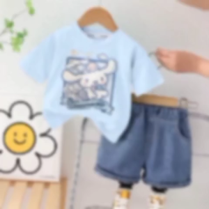 Setelan Baju Anak Prempuan Dengan Motif Melody Cinamoroll Terbaru