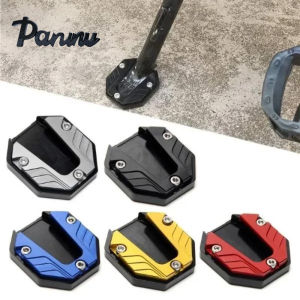 Motorcycle Bike Parking Kickstand Extender Foot Side Stand Pad Support Plate Motorbike Accessories