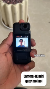 Camera hành trình xe đạpxe máy quay phim 4K-60PFS sắc nét pin 10 giờ - Máy quay phim mini quay mọi nơi có màng hình HD