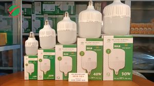 Bóng LED trụ 10W 20W 30W 40W 50W ký hiệu DW thương hiệu Mỹ Linh sản xuất tại Việt Nam