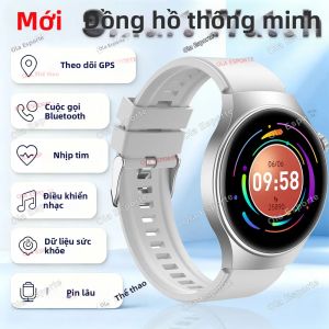 Đồng Hồ Thông Minh Nam Watch 4 Pro Màn Hình AMOLED HD Mới 1.52 Theo Dõi Sức Khỏe Cuộc Gọi Bluetooth Trợ Lý Giọng Nói Đồng Hồ Thông Minh Thể Thao