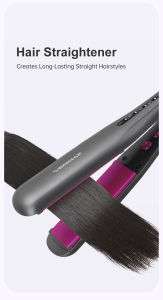 Vermax Professional Ionic Hair Straightener Ceramic Flat Iron 30S Fast Heating Control 130℃ to 230℃