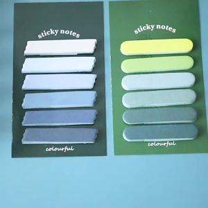 【📣SG Seller】Color Palette Index Tabs Sticky Notes Collection Aesthetic Bookmark Tabs Memo Notes for School & Office